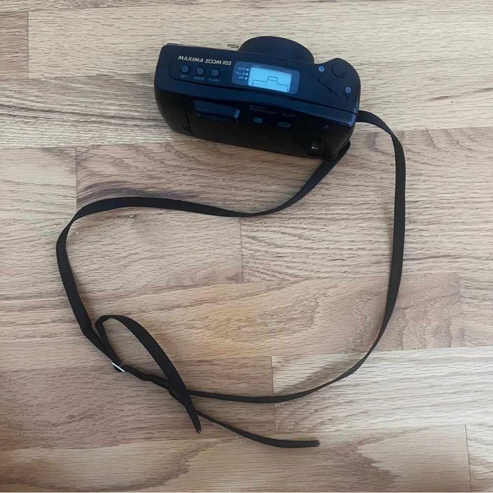 📸 Vintage Samsung Maxima Zoom 105 35mm Film Camera | Super Macro 90s Retro Style